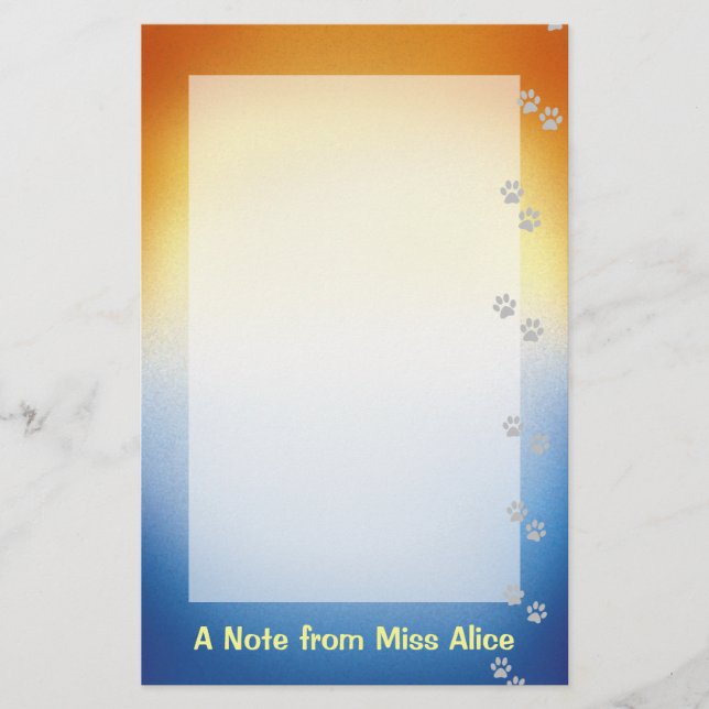 Papelaria para amantes de cães (Frente)