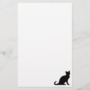 Papelaria para gatos   papel de carta com gatinho 