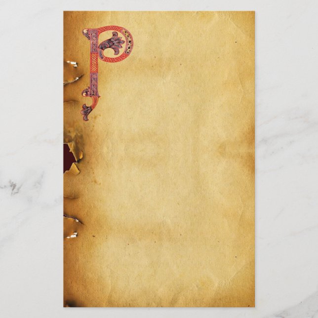 PAPELARIA PARCHE CELTIC P MONOGRAM (Frente)