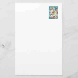 PAPELARIA PATRIÓTICO TEDDY BEAR & QUILT STATIONERY