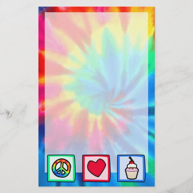 Papelaria Paz, Amor, Cupcakes (Frente)