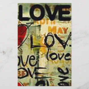 Papelaria Pegue Um Pequeno Grafite De Amor