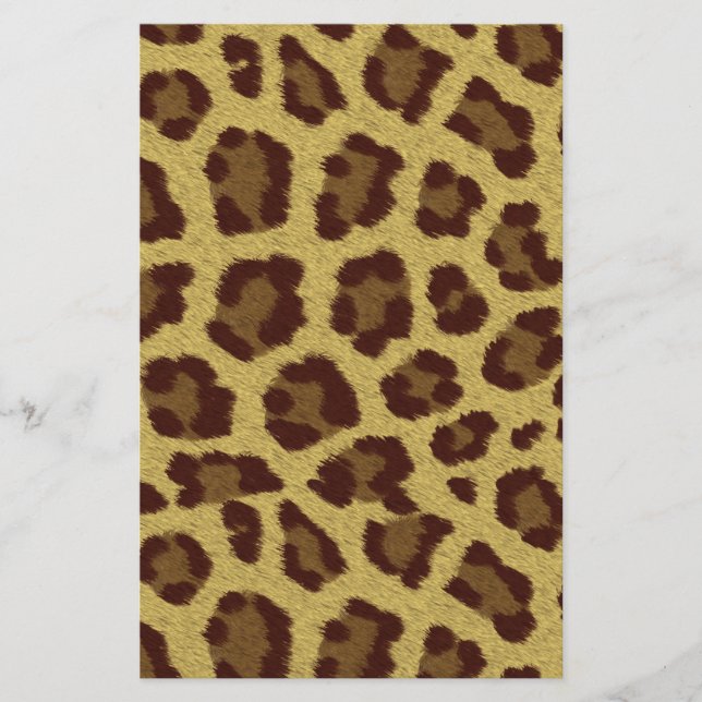 Papelaria Pele Leopard (Frente)