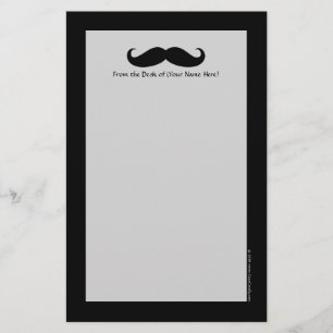 Papelaria Pêlos faciais engraçados com bigode