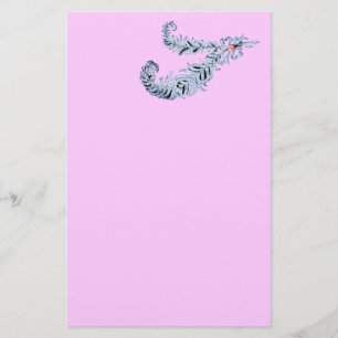 Papelaria PENAS DIAMANTES, rosa, preto e branco