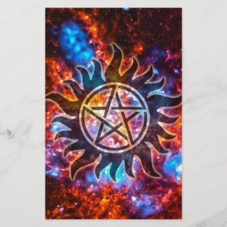 Papelaria Pentagrama cósmico