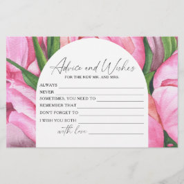 Papelaria Peônias - Conselhos de Chá de panela e Desejos