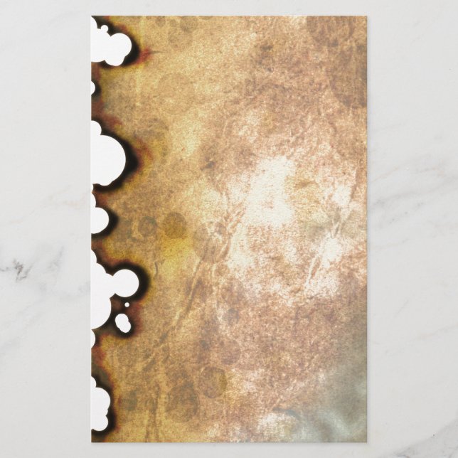 Papelaria Pergaminho queimado II (Frente)