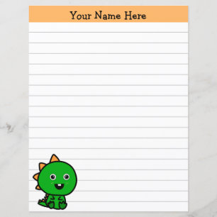 Papelaria Personalizada de Dinossauro