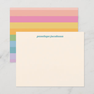 Papelaria Personalizada Listra Pastel Fofa Orçamen