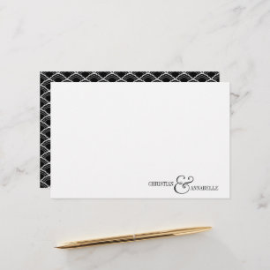Papelaria Personalizada para Casais Borda de Scall