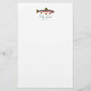 Papelaria Pesca com moscas