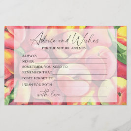 Papelaria Pêssegos - chá de panela de conselhos e desejos