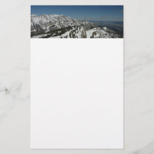 Papelaria Picos de neve das montanhas Teton I Fotografia