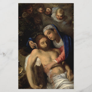 Papelaria Pietà (Maria e Jesus) (por Adam Elsheimer)