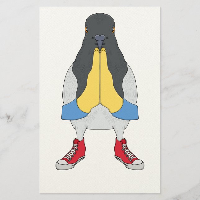 Papelaria Pigeon with Shoes (Frente)