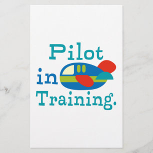 Papelaria Piloto personalizado no treinamento