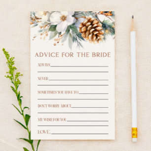 Papelaria Pine Tree Advice Para O Jogo Do Chá de panela Da N