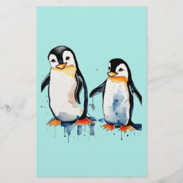 Papelaria Pinguins lindos
