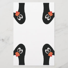 Papelaria Pinguins no canto Engraçados e fofos