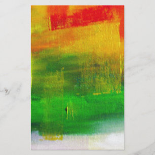 Papelaria pintura abstrato