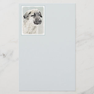 Papelaria Pintura Anatoliana Shepherd - Arte Original para C