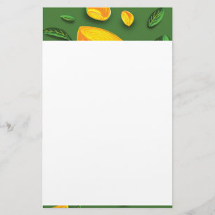 Papelaria Pintura desenhada na Fruta de Verão Artístico Li