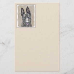 Papelaria Pintura Holandesa de Pastores - Arte Cão Original