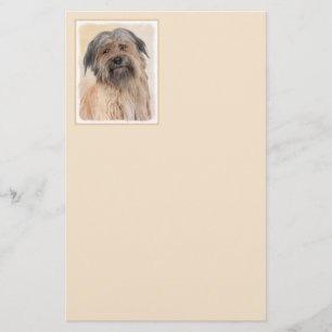 Papelaria Pintura Pirenéus - Arte Cão Original Bonita