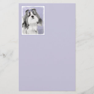 Papelaria Pintura Shih Tzu - Arte Cachorosa Original