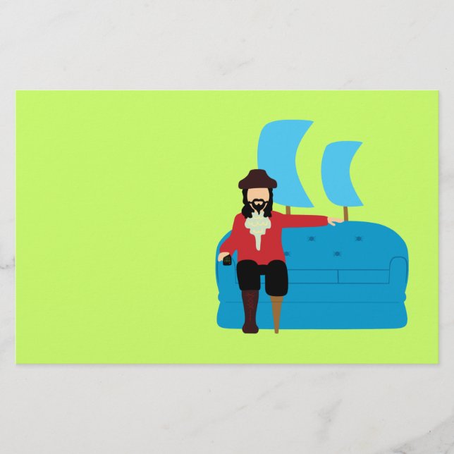 Papelaria Pirata de Sofa (Frente)