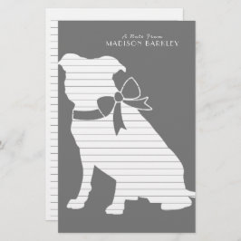 Papelaria Pit Bull Dog Puppy Pitbull Stationery