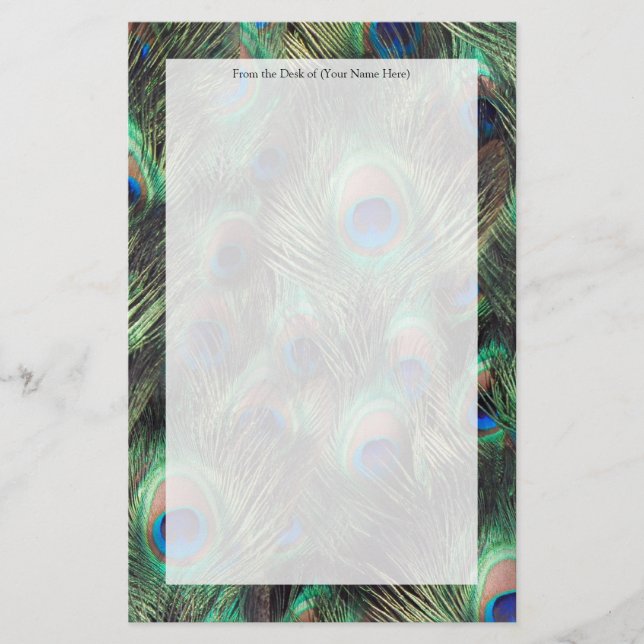 Papelaria Plano de fundo da pena de pico (Frente)