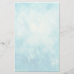 Papelaria Plano de fundo de cor d'água desenhado na mão do