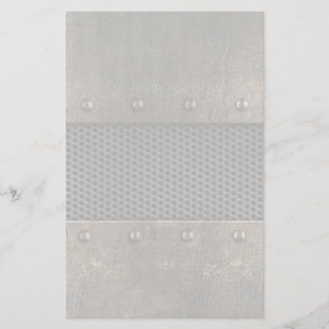 Papelaria Plano de fundo de metal (Frente)