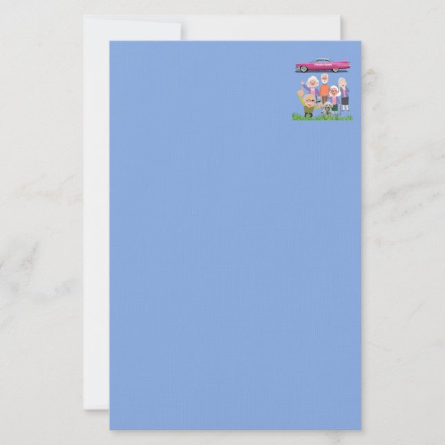 Papelaria Podemos ser velhos, mas ainda somos Mais velho clá (Frente)