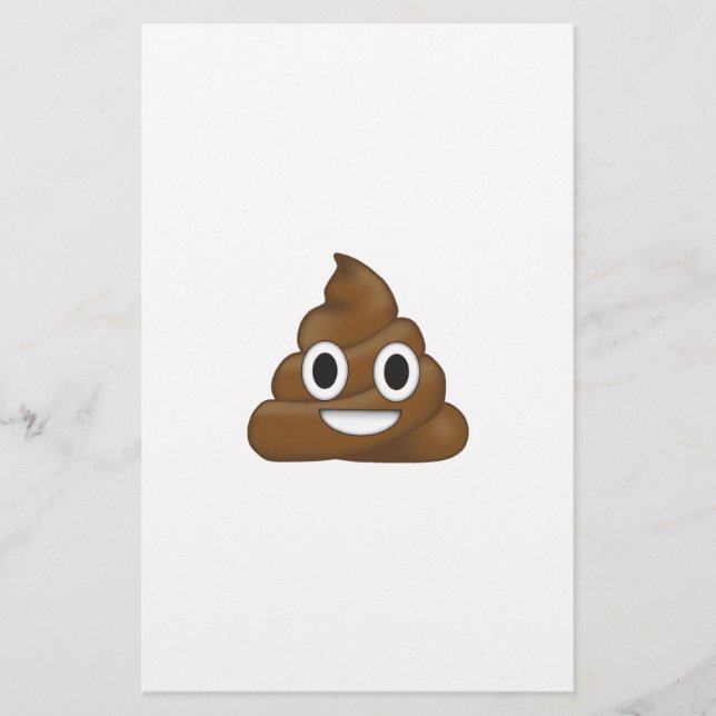 Papelaria Poop emoji (Frente)