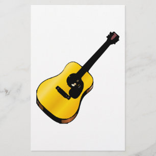 Papelaria Pop Art Guitar