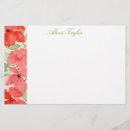 Papelaria Poppies de Verão