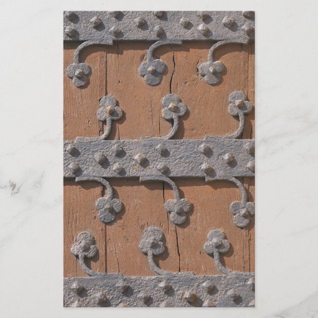 Papelaria Porta gótica medieval (Frente)