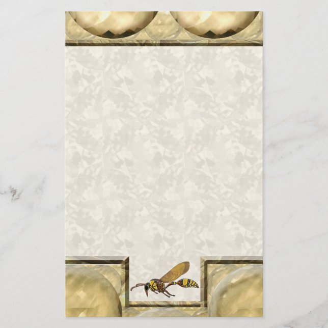 Papelaria Potter Wasp Tan (Frente)