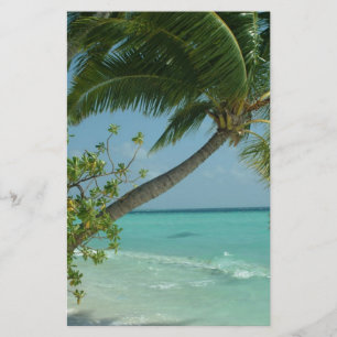 Papelaria Praia Tropical Areia Sol Água Ondas Surf Arte