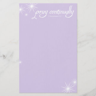 Papelaria Pray continuamente estacionário