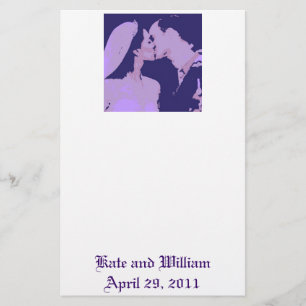 Papelaria Presentes/Kate & William de Casamento Real