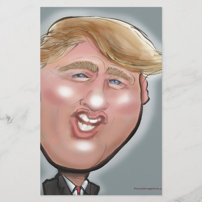 Papelaria Presidente Trump (Frente)