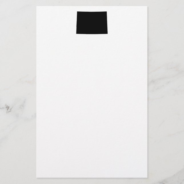 Papelaria Preto e Branco Colorado (Frente)