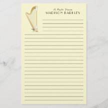 Professora de Música Musical Harp