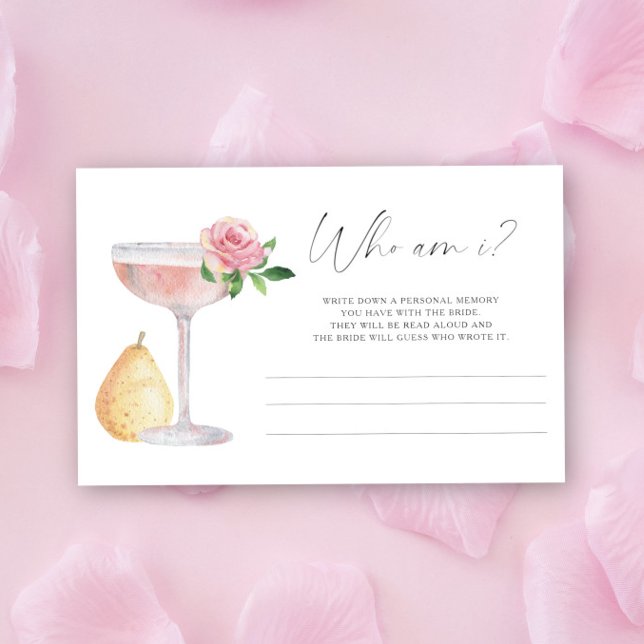 Papelaria Prosecco - Quem sou eu jogo de chá de lingerie nup (Criador carregado)