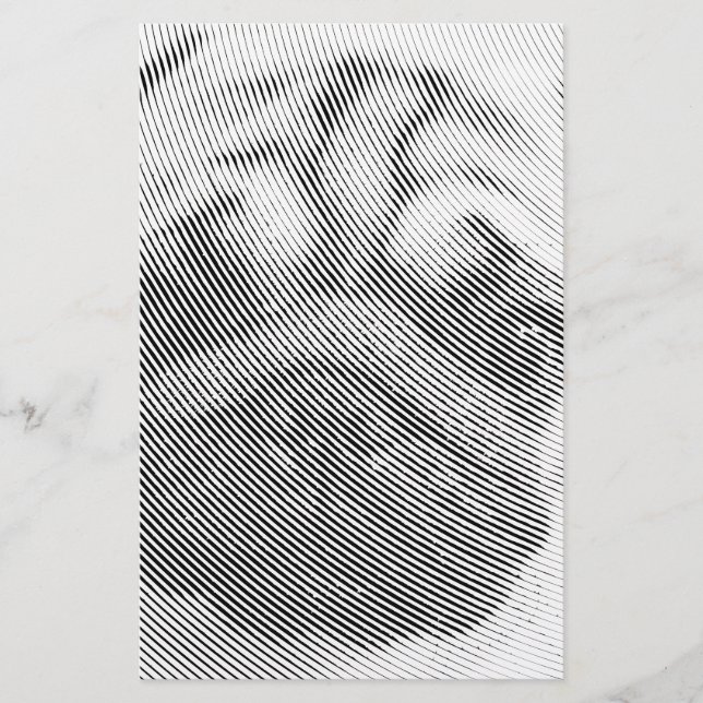 Papelaria Pug Face (Frente)