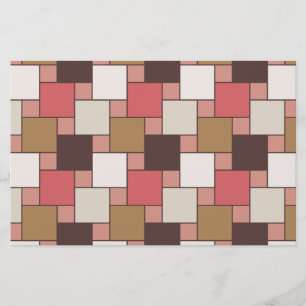 Papelaria Pumpkin Spice Weave Patterno